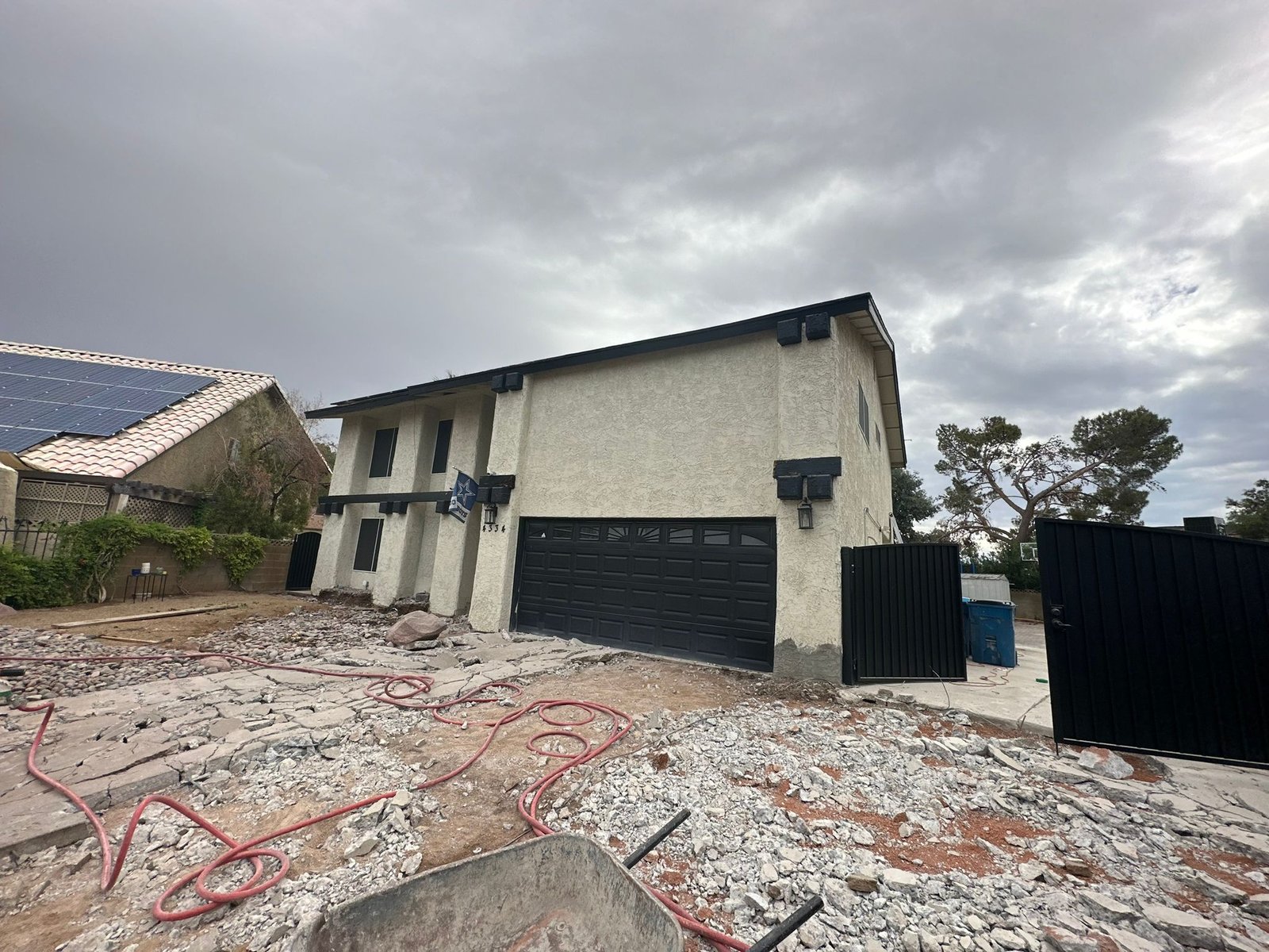 Before Landscaping Project